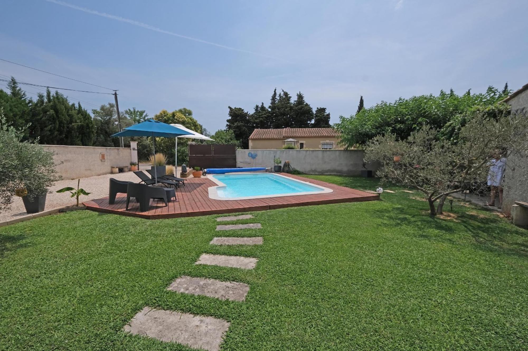 Very Pleasant House With Swimming Pool In Mouries, Near Les Baux De Provence In The Alpilles - 6 People Villa Exteriör bild